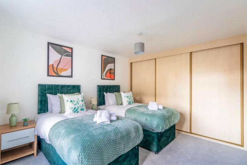 Large Sea View 2 Bedroom Sleeps 6 - Free Parking Bournemouth Exterior foto